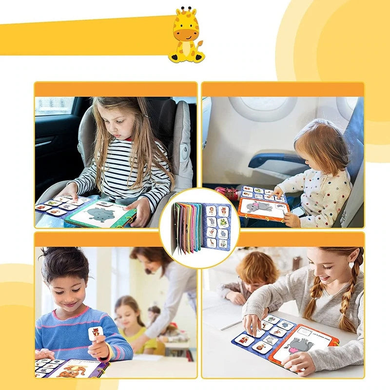 Kleuteractiviteitenboek met Stiften en Werkbladen