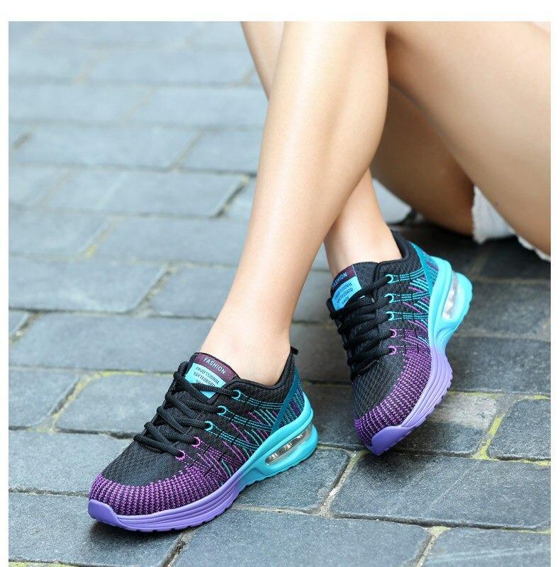 Comfortabele Dames Sneakers – Lichtgewicht & Ademend