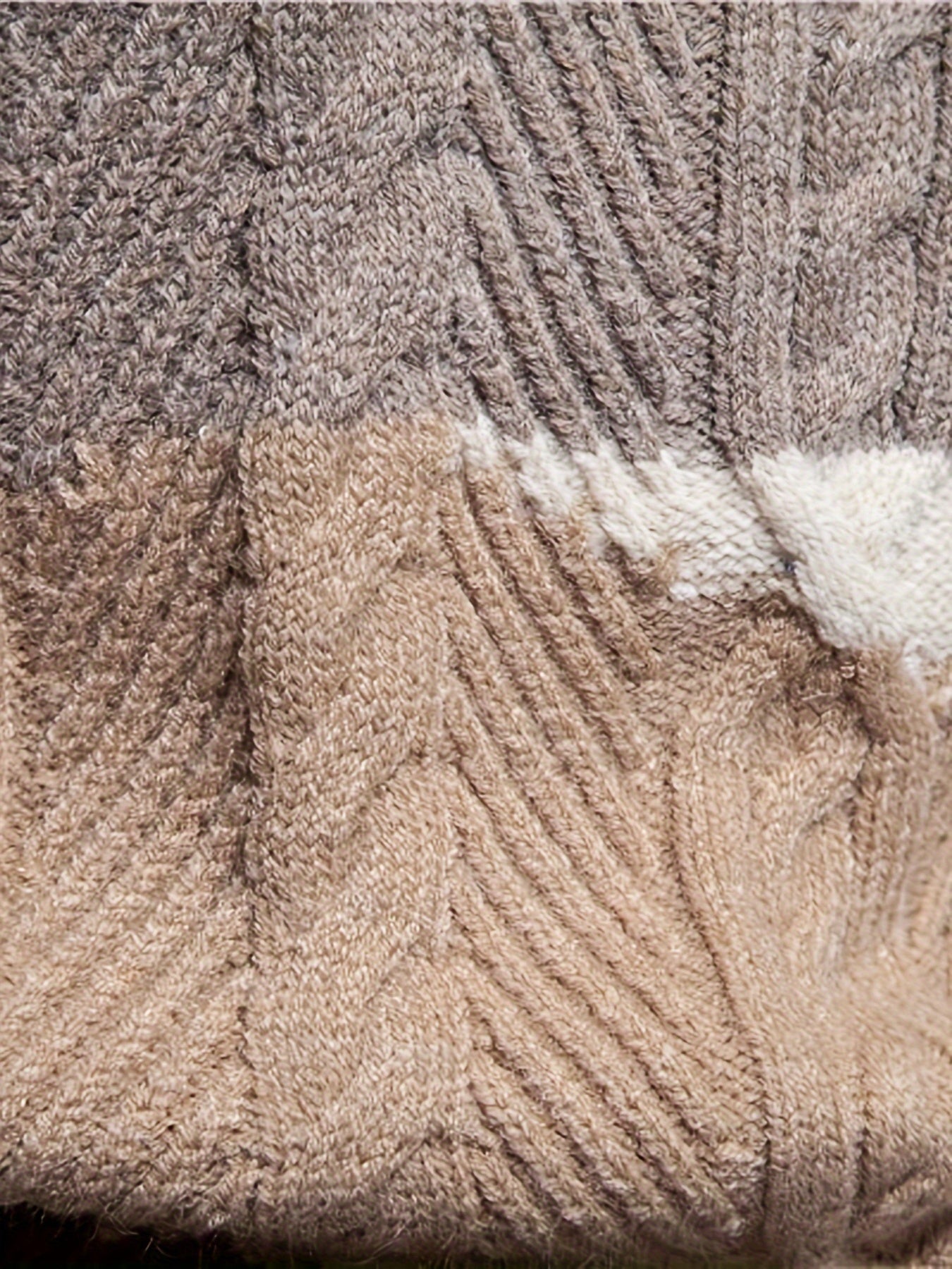 Gebreide Trui Heren Comfortabel Warme Wintertrui