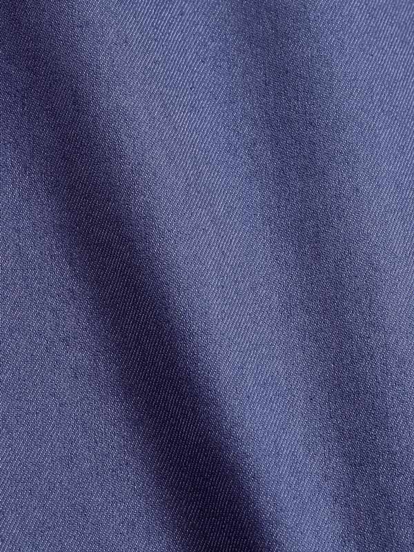 Chino Broek Mannen Slim Fit Donkerblauw Modieus