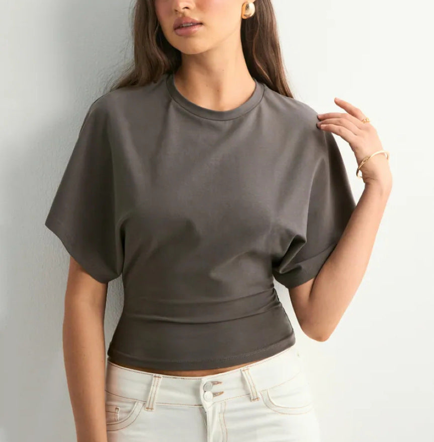 Dames Top Oversized Mouwen Stijlvolle Kleding