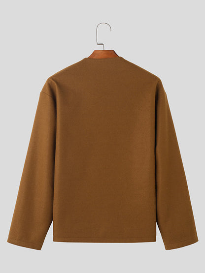 Ricardo | Giacca casual in tweed con bottoni frontali