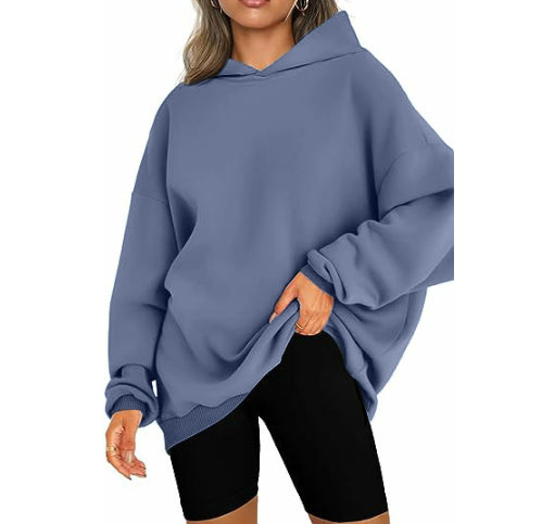 Dames Oversized Trui Ronde Hals Zacht Basic Model