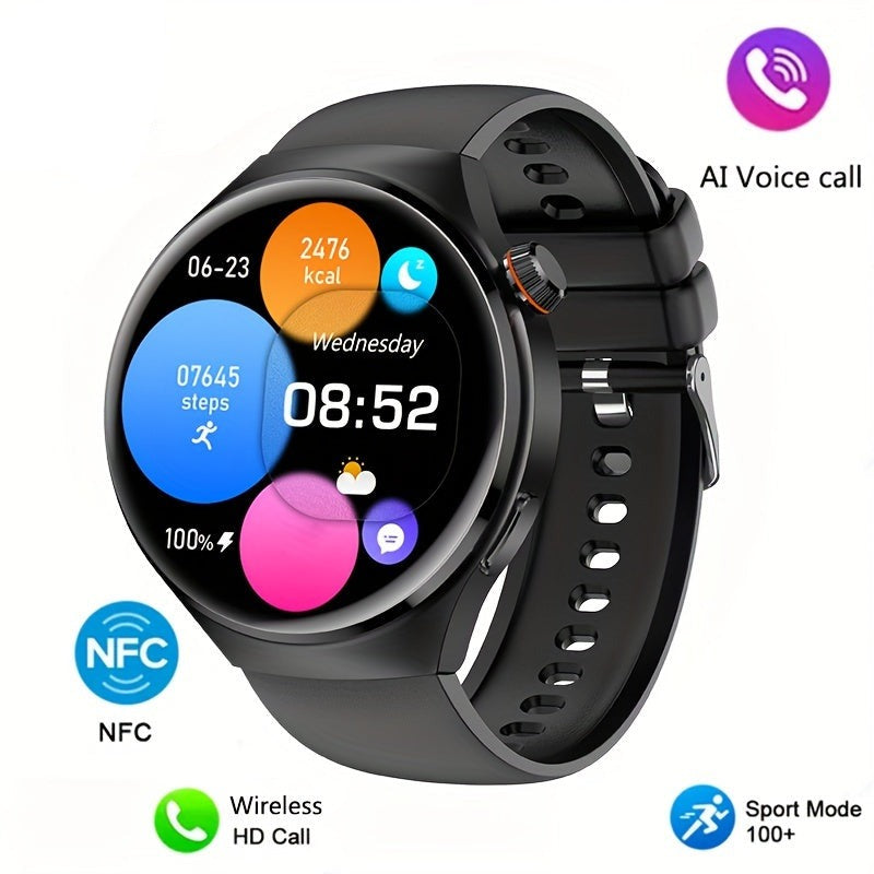 Heren Smartwatch NFC Waterdicht Met Hartslagmeter - Mode Vibes