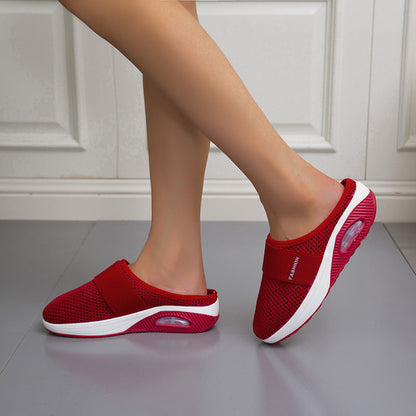 Dames Orthopedische Sneaker Mesh Instapschoen Comfortabel