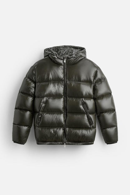Johan™ Oversized Gewatteerde Heren Pufferjas