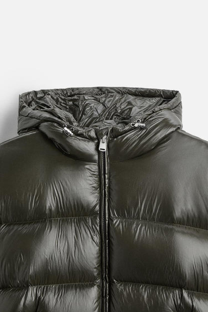 Johan™ Oversized Gewatteerde Heren Pufferjas
