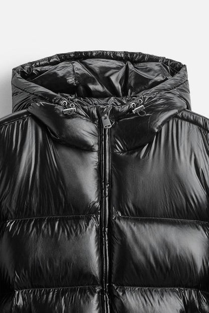 Johan™ Oversized Gewatteerde Heren Pufferjas