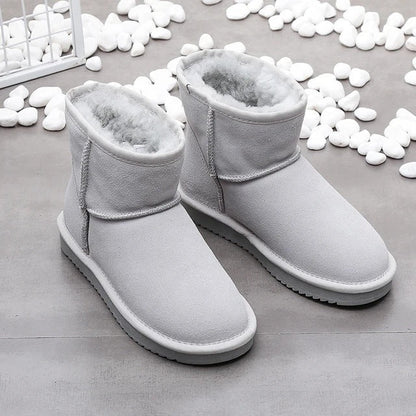 Dames Winterboots Fleece Gevoerd Warm en Waterdicht
