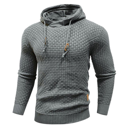 Mannen Hoodie Phantom Zwart Sportief