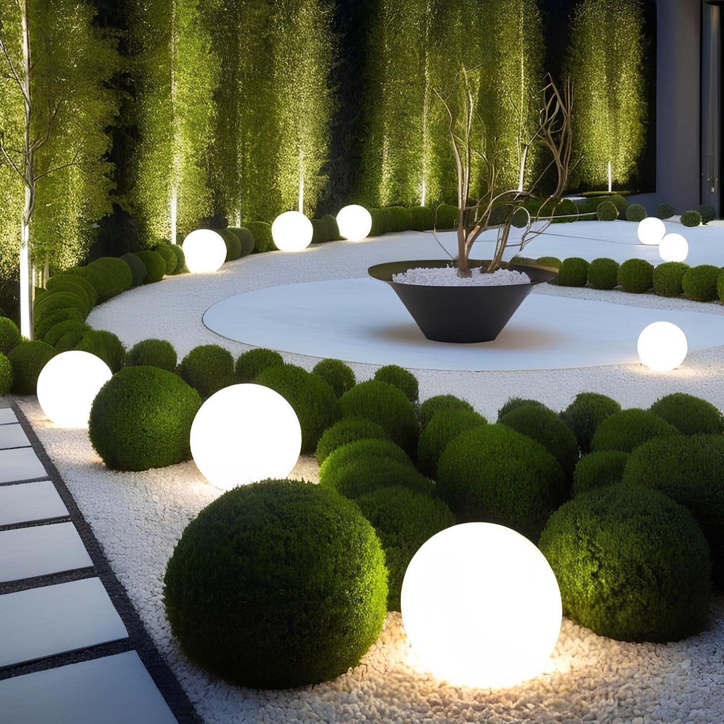 Draadloze Sfeerlamp Binnen en Buiten Dimbaar LumaSphere - Mode Vibes