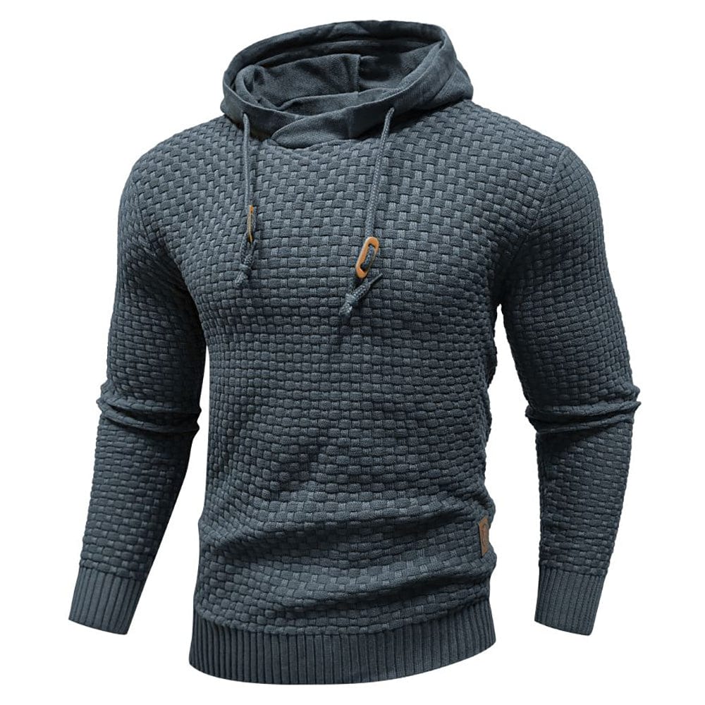 Mannen Hoodie Phantom Zwart Sportief - Mode Vibes