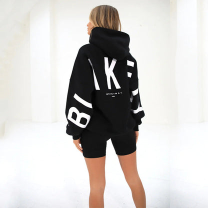 Dames Hoodie Warm Met Capuchon en Leuke Print Savannah
