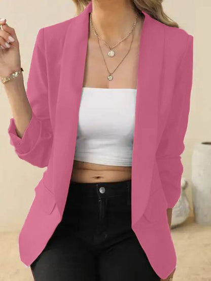 Dames Blazer Trendy Elegante Kantoorkleding