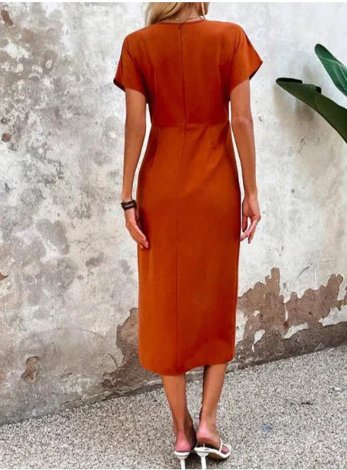 Ilaria | Abito Estivo Lungo Elegante e Leggero per Occasioni Estive