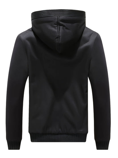 Winter Fleece Jas met Capuchon Warm en Comfortabel
