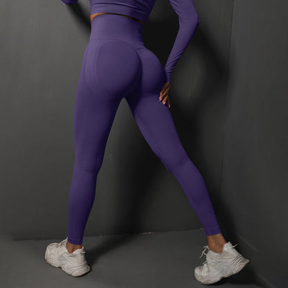 Dames Sportlegging Hoge Taille Elastisch Zwart