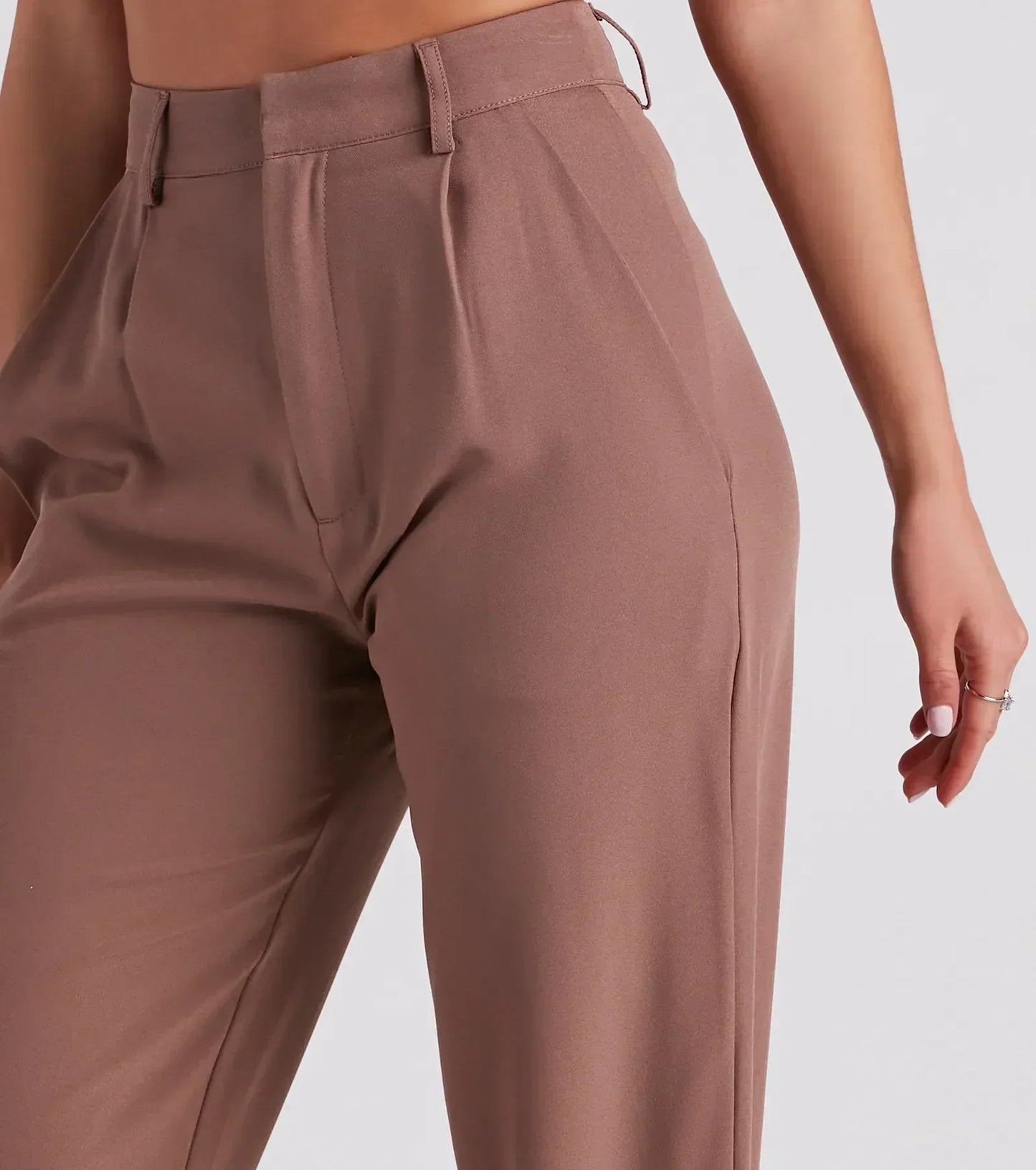 Slanke Broek Moderne Pasvorm voor Mannen