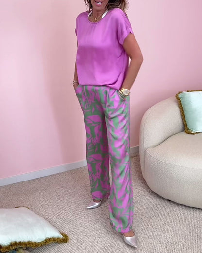 Cecilia | Set camicetta e pantaloni