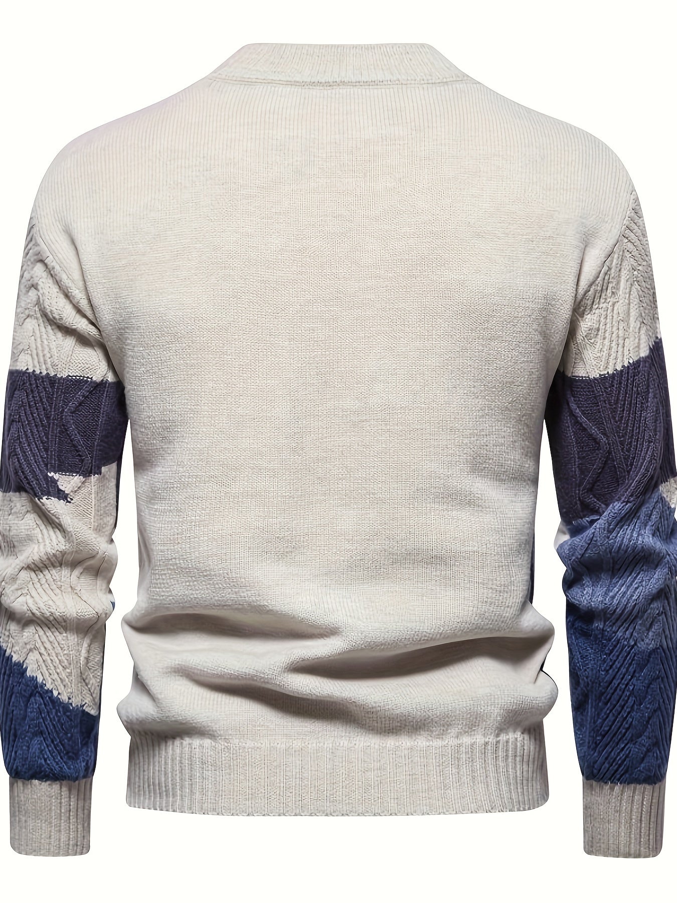 Gebreide Trui Heren Comfortabel Warme Wintertrui