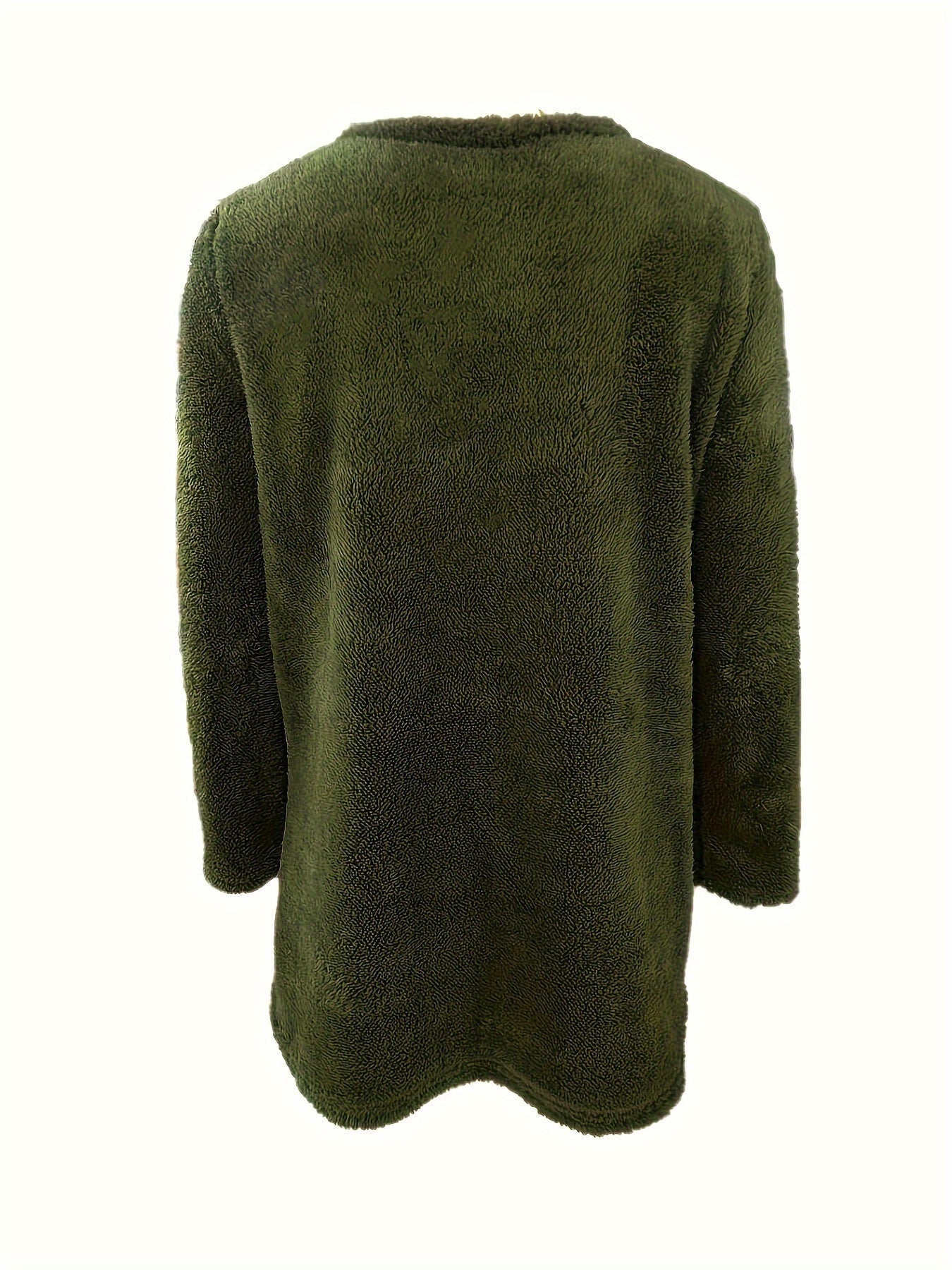 Zachte Fleece Sweatshirt met Luna Print