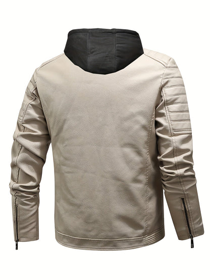Renato | Giacca in pelle antivento alla moda