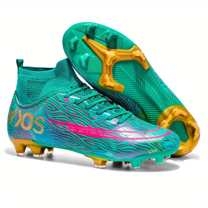 Heren Voetbalschoenen met Goede Grip en Hoge Enkel