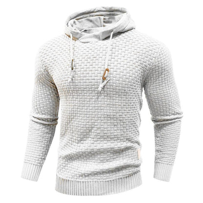 Mannen Hoodie Phantom Zwart Sportief