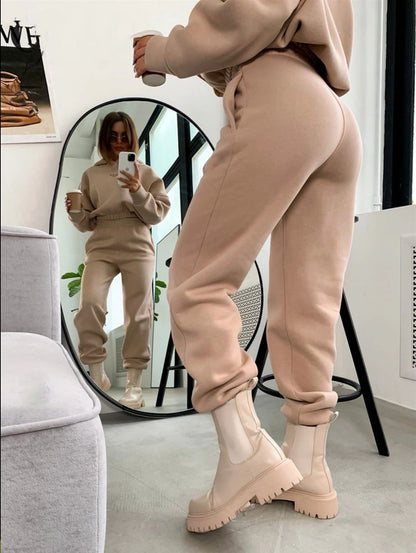 Dames Loungewear Set Jogger en Hoodie Comfortabel Zacht