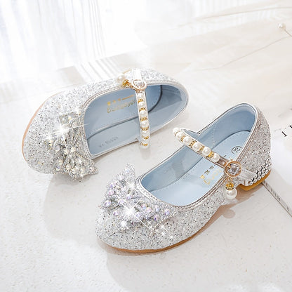 Glitterschoen voor Meisjes met Pailletten en Parels Comfortabel