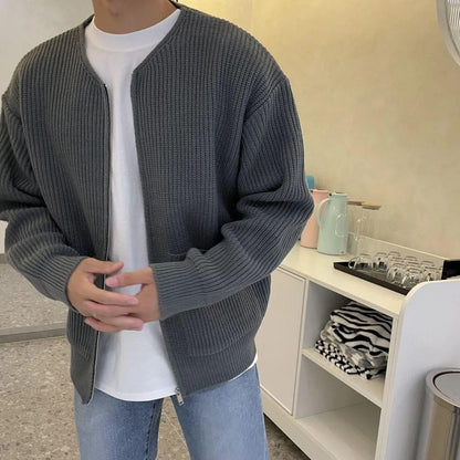 Heren Vest Casual Mode Donkerbruin Leer