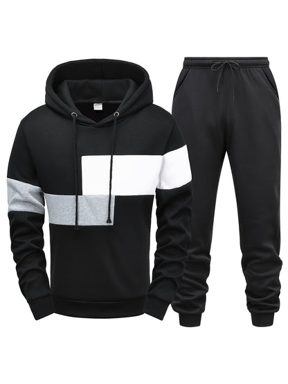 Heren Joggingpak Tweedelig Zacht en Comfortabel