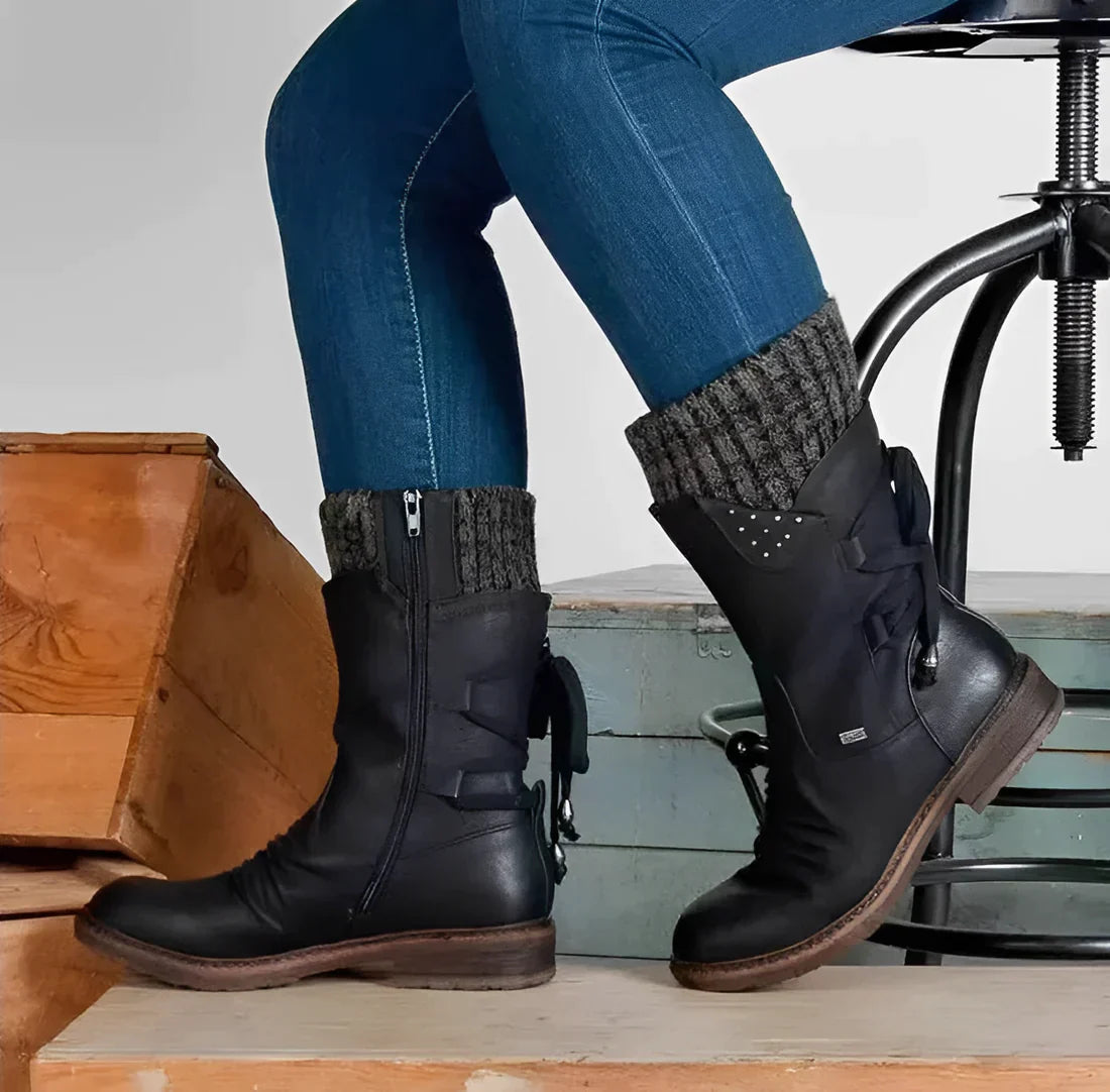 Dames Orthopedische Laarzen Warme Wol voor Winter