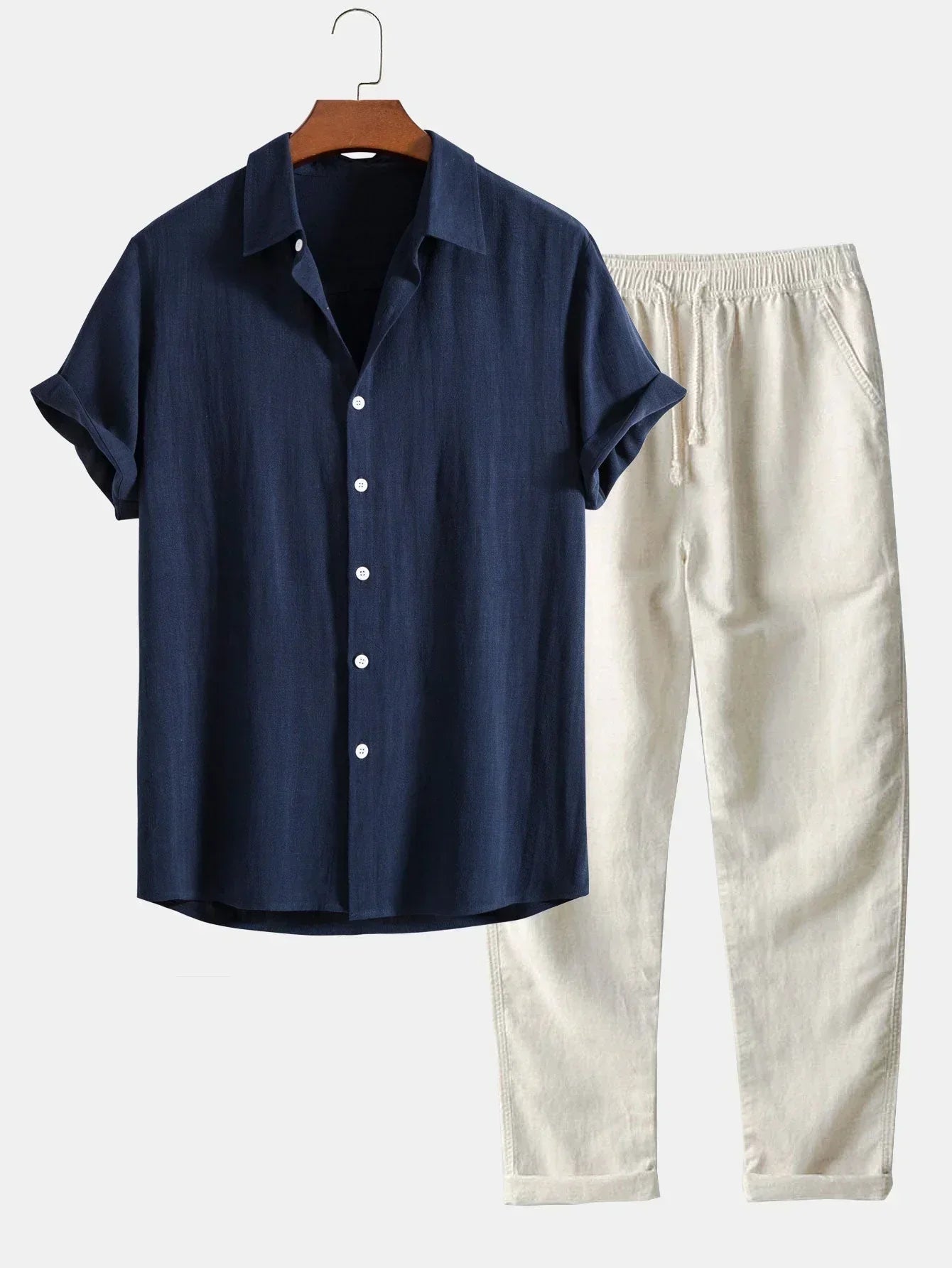 Mannen Zomerkleding Ethan Casual Stijl - Mode Vibes