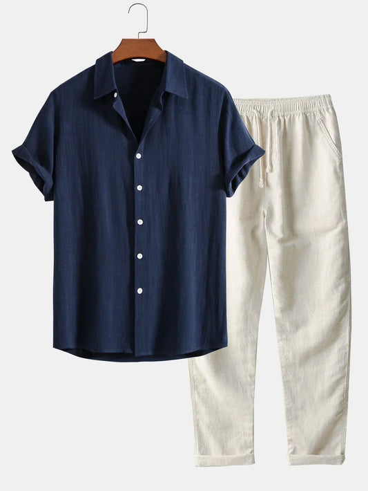 Mannen Zomerkleding Ethan Casual Stijl - Mode Vibes