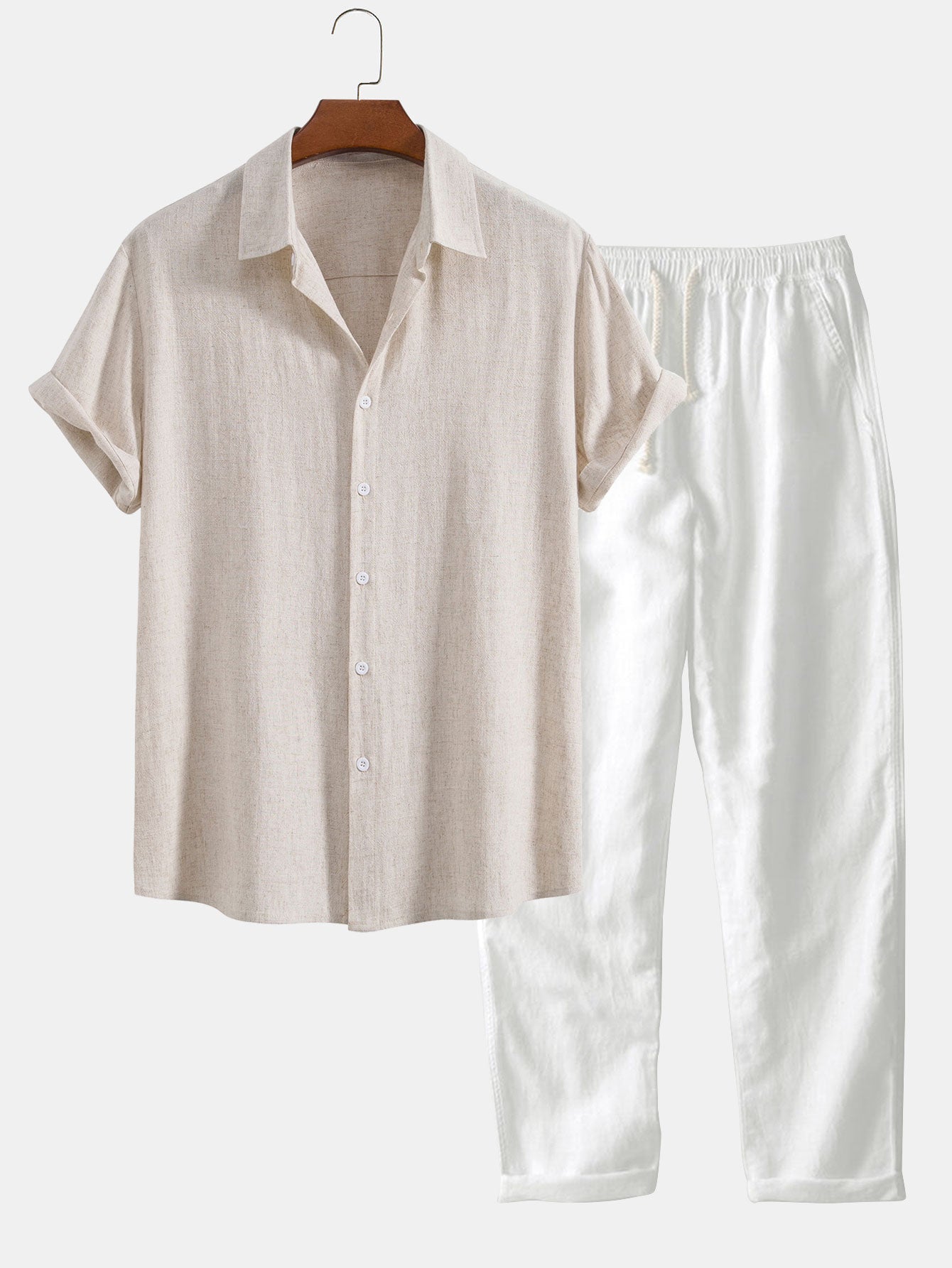 Heren Zomerset Lichte Katoen Broek