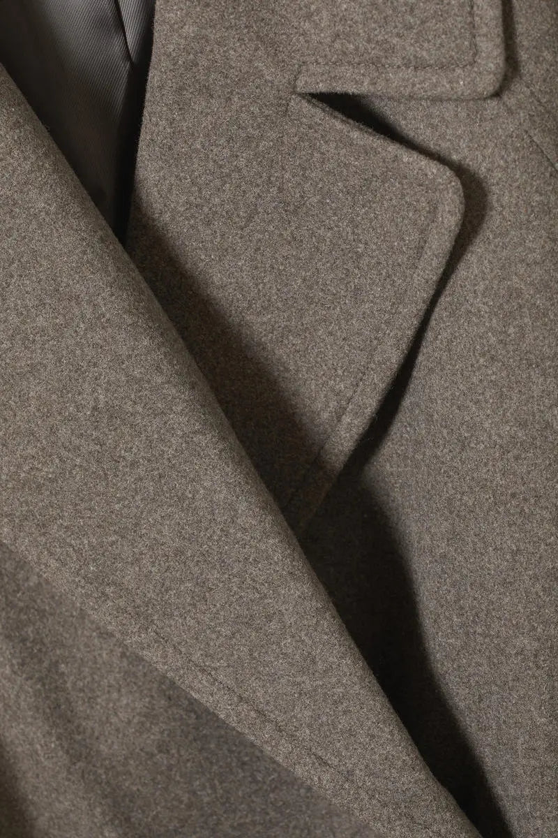 Wollen Mantel Oversized Lange damescoat