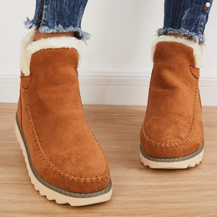 Bontlaarzen Warm en Comfortabel voor Vrouw