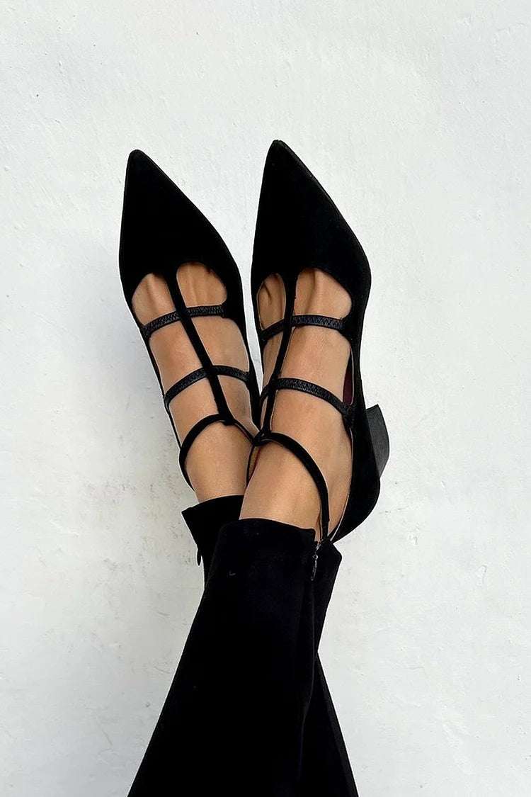 Dames Elegante D’Orsay Hakken - Mode Vibes
