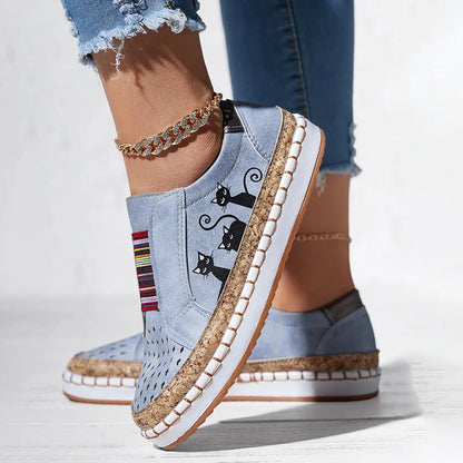 Retro Casual Schoenen Plat voor Dagelijks Gebruik