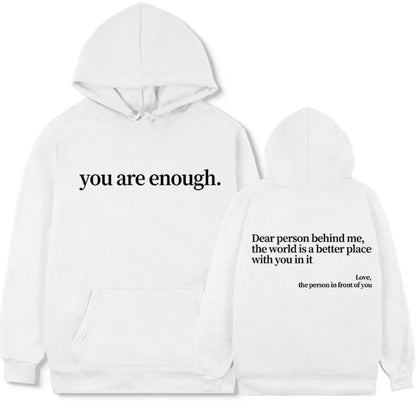 Dames Oversized Hoodie met Leuke Statement Tekst