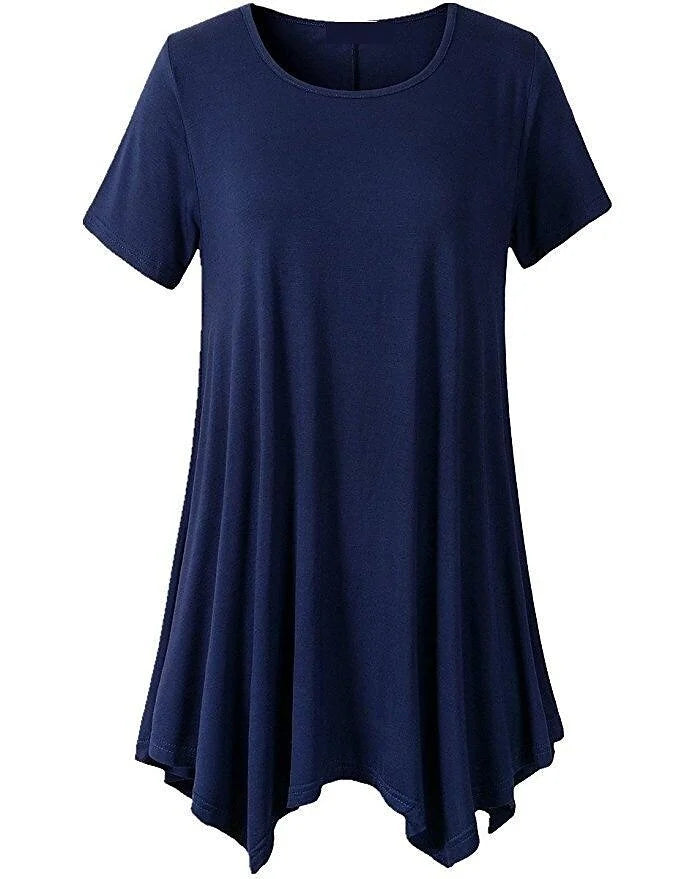 Dames T-shirt Korte Mouwen Loose Fit Zomer