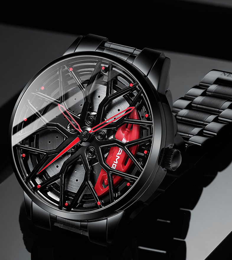 Heren Horloge Racewagen Stijl Vol Automatisch - Mode Vibes