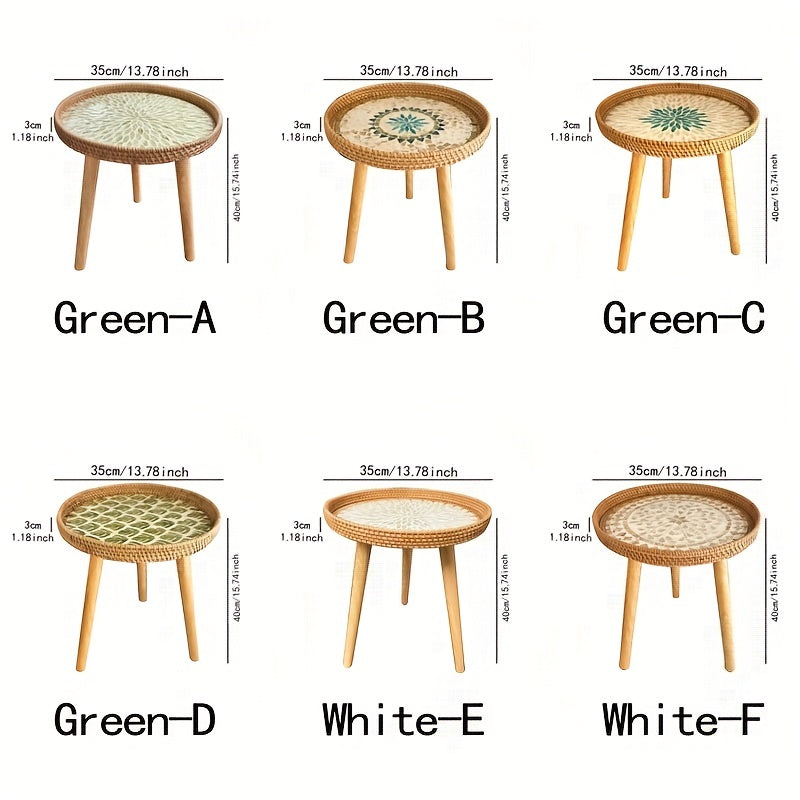 Rotan Bijzettafel Scandinavisch Design Elin
