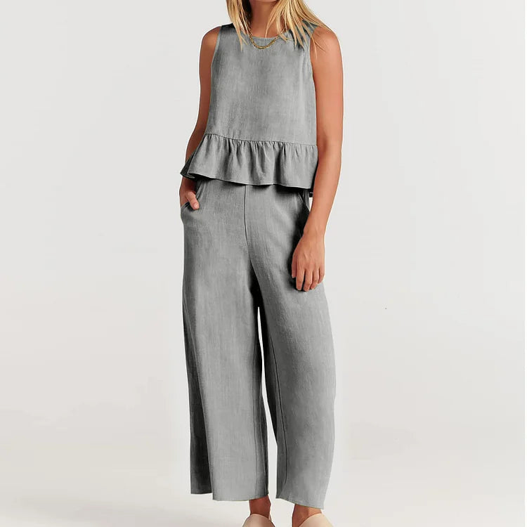 Vrouwelijke Tweedelige Set Kleding Collectie