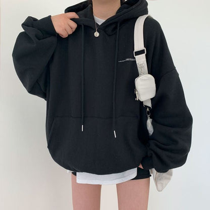 Dames Hoodie Space Print Casual Streetwear