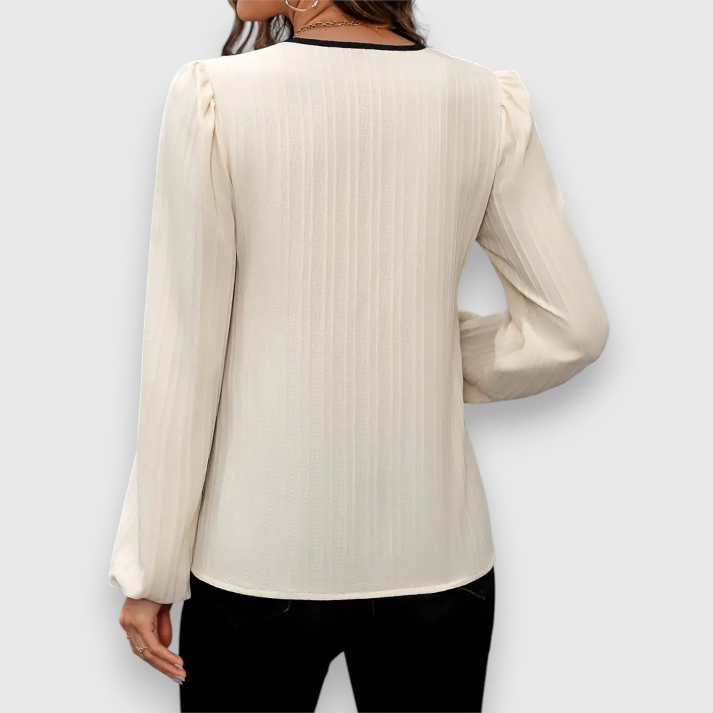 Dames Blouse Elegant Vrouwelijke Pasvorm