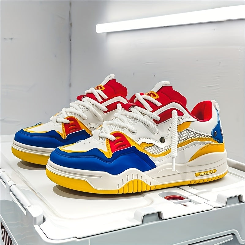 Herenschoenen Sport Sneakers PU Bovenmateriaal Rubber Zool