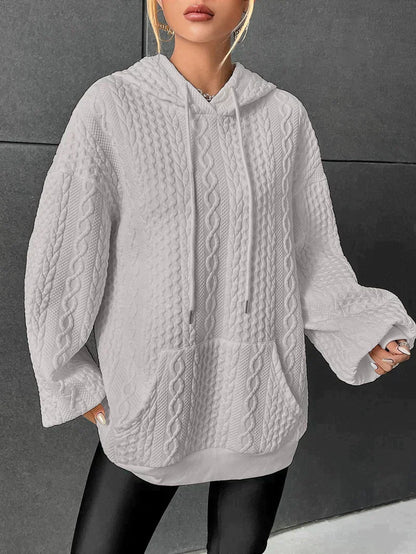 Oversized Hoodie Elegante Damestrui