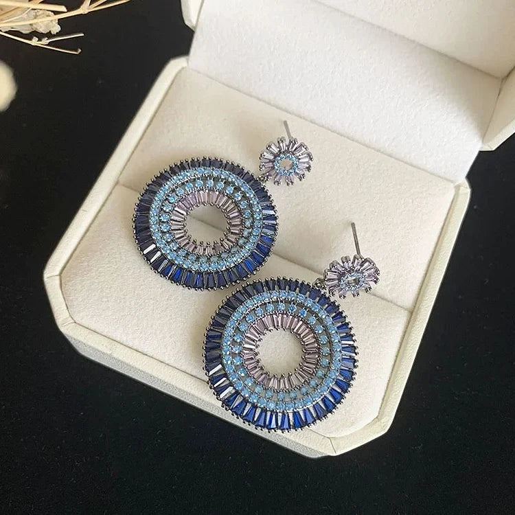 Oorbellen Boze Oog Zilveren Bescherming Layla - Mode Vibes